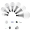 Glühlampe-Ultralight 270 Grad-Winkel B22 E27 weißer Innen-LED
